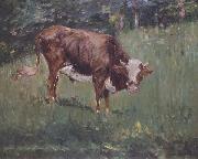 Edouard Manet Jeune taureau dans un pre (mk40) oil painting reproduction